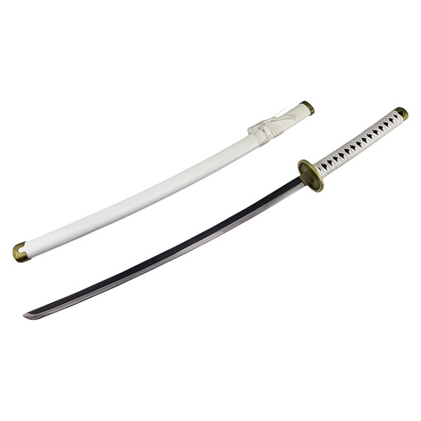 Espada Katana Metal Sem Fio (Wado Ichimonji) - One Piece - Roronoa Zoro - Cosplay Coleção
