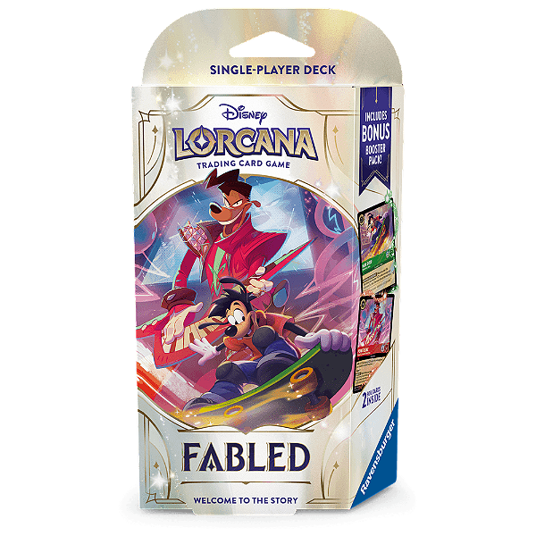 Lorcana TCG - Starter Deck Disney Lorcana - Set 09 - Max Goof e Powerline (ING)