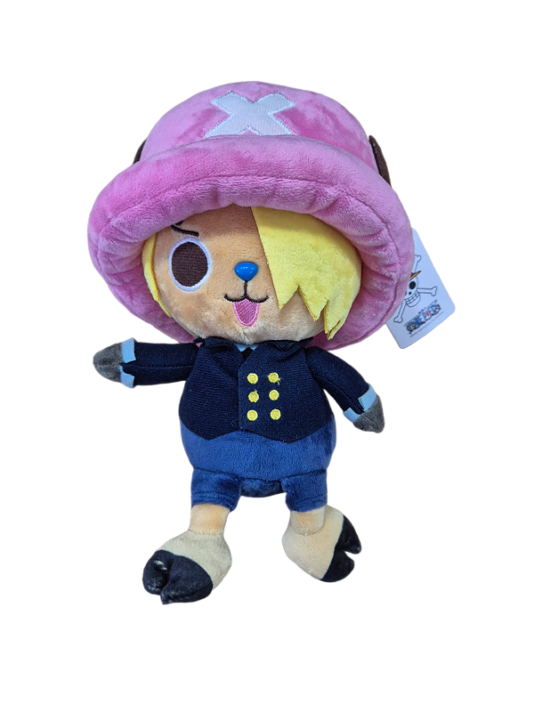 Pelúcia One Piece Chopper - Sanji - 25cm - PRONTA ENTREGA
