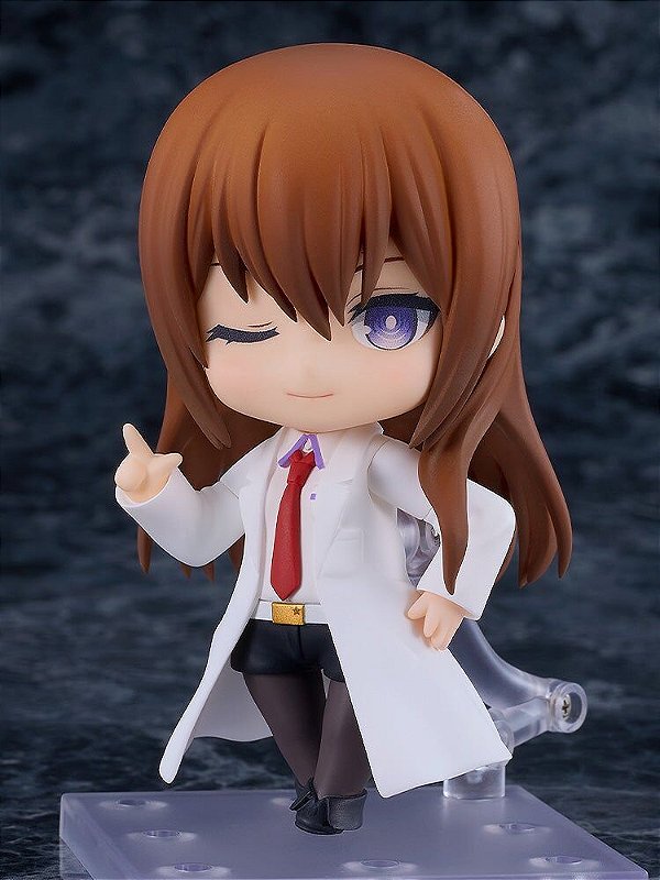 Steins;Gate - Makise Kurisu - Nendoroid (#3040) - Nendoroid Basic - Lab Coat Ver. (Good Smile Company) - PRÉ-VENDA