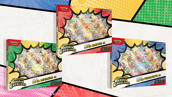 Pokémon TCG - Box Coleção - Heróis Excelsos (PT-BR)