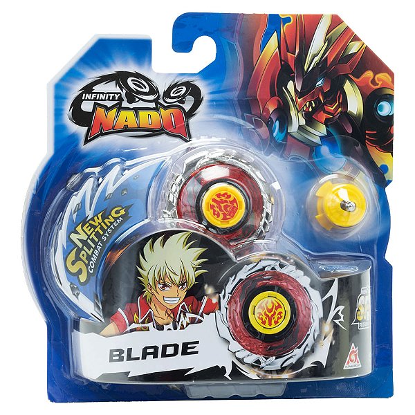 Pião de Batalha Infinity Nado Standard Series - Blade - PRONTA ENTREGA
