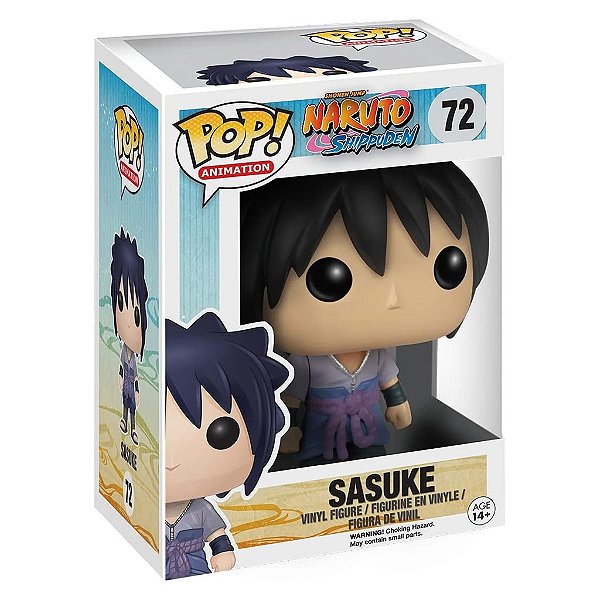 Funko Pop! Naruto Shippuden - Sasuke #72- PRONTA ENTREGA