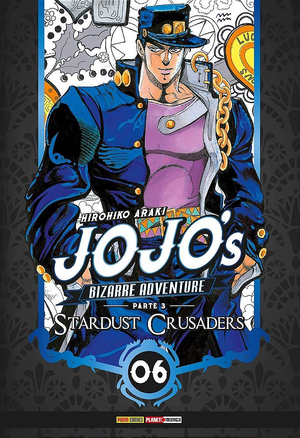 Jojo's Bizarre Adventure - Parte 3: Stardust Crusaders - Vol. 06 - Panini - Lacrado - Novo