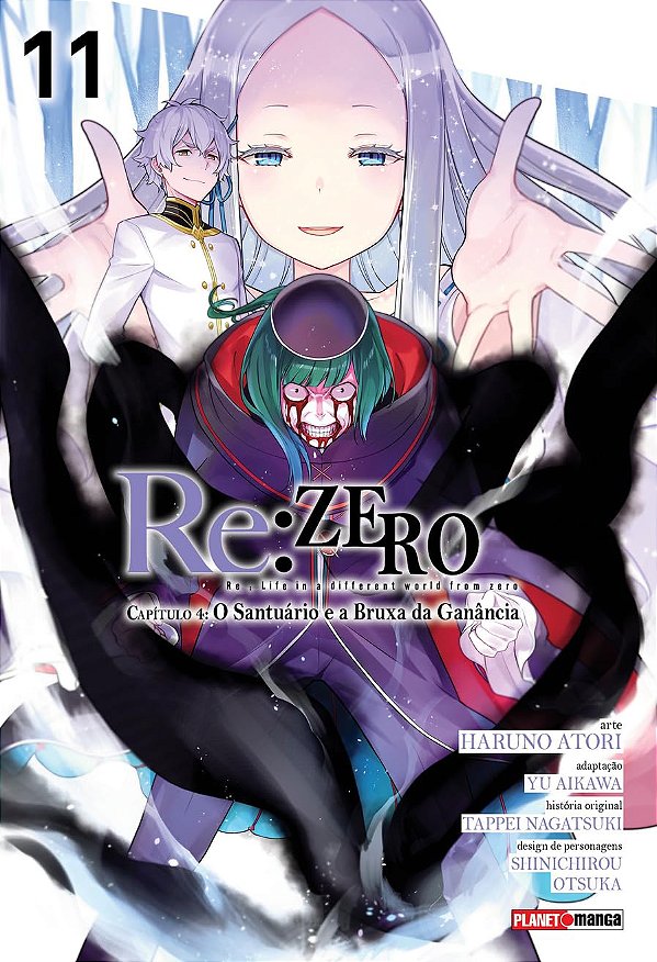 Re: Zero Capítulo 4: O Santuário E A Bruxa Da Ganância - Vol. 11 - Panini - Lacrado - Novo
