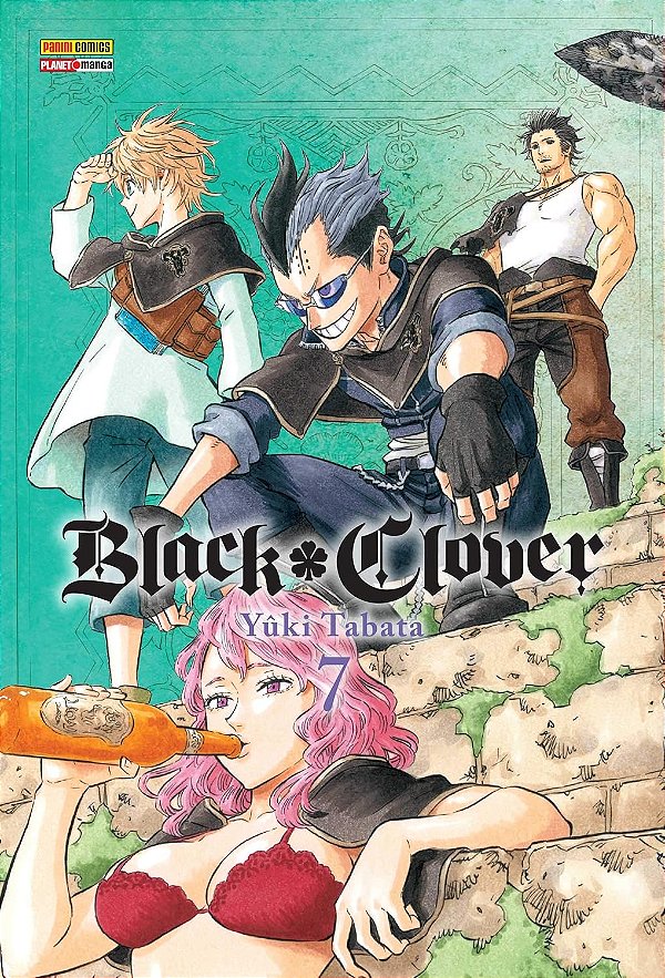Black Clover - Vol. 07 - Panini - Lacrado - Novo