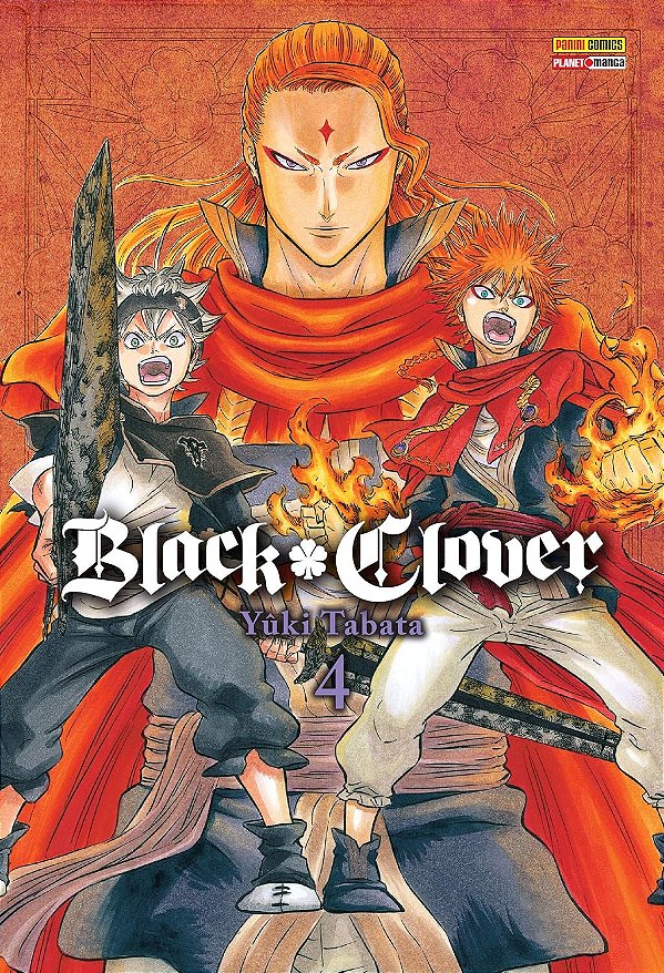 Black Clover - Vol. 04 - Panini - Lacrado - Novo