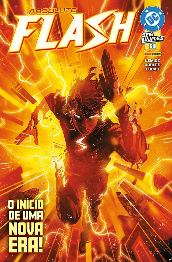Absolute Flash - Vol. 01 - Panini - Lacrado - Novo