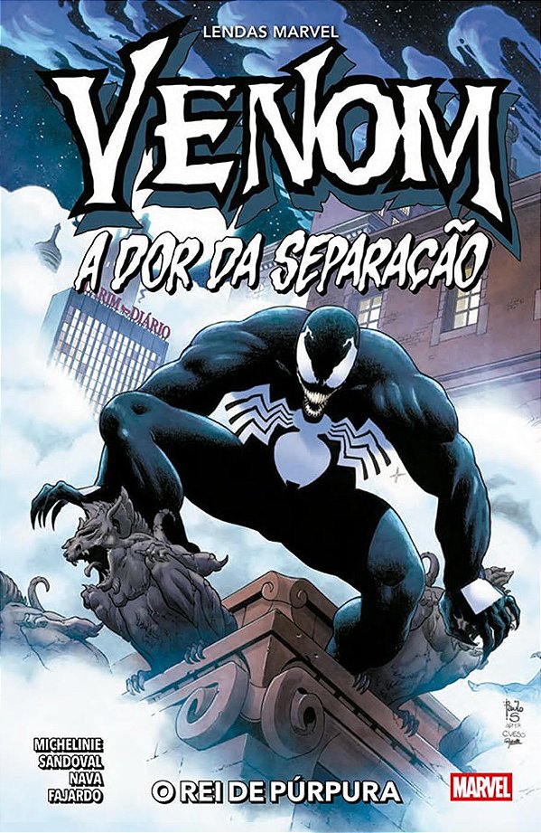 Venom: A Dor Da Separação (Lendas Marvel) - Panini - Lacrado - Novo
