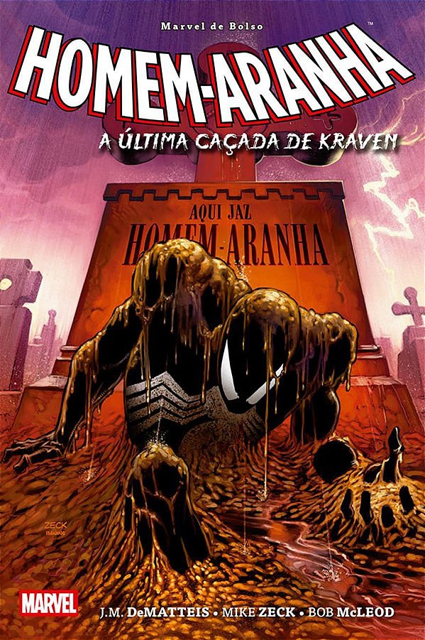 Homem-Aranha: A Última Caçada De Kraven (Marvel De Bolso) - Panini - Lacrado - Novo