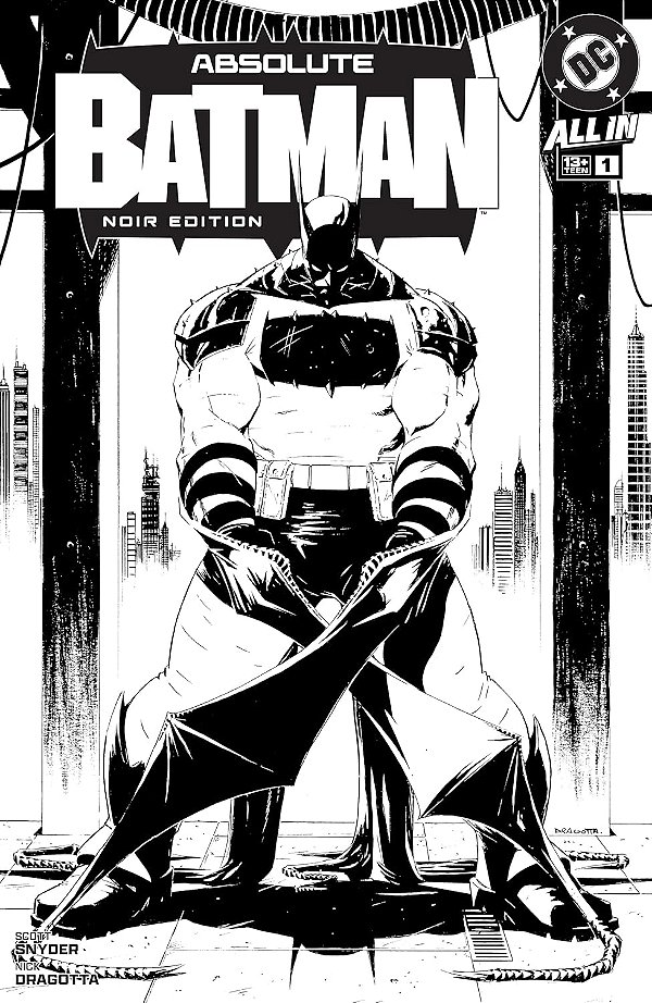 Absolute Batman Edição Noir - Panini - Lacrado - Novo