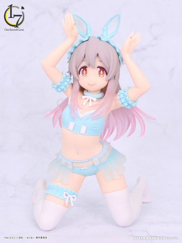 Onii-chan wa Oshimai! - Oyama Mahiro - One-Seventh Carat - 1/7 - Pastel Bunny Ver., Blue (System Service) - RESERVA