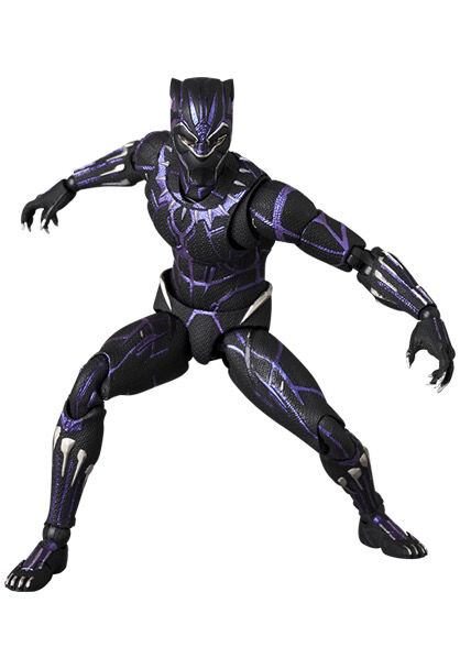 Avengers: Endgame - Black Panther - Mafex (No.316) - Endgame Ver. (Medicom Toy) - PRÉ-VENDA