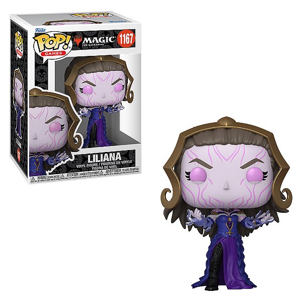 Boneco Funko Pop! Magic The Gathering - Liliana #1167 - Pronta Entrega