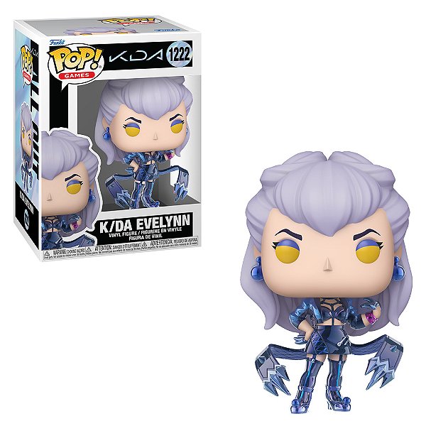 Boneco Funko Pop! League Of Legends - K/DA Evelynn #1222 - Pronta Entrega