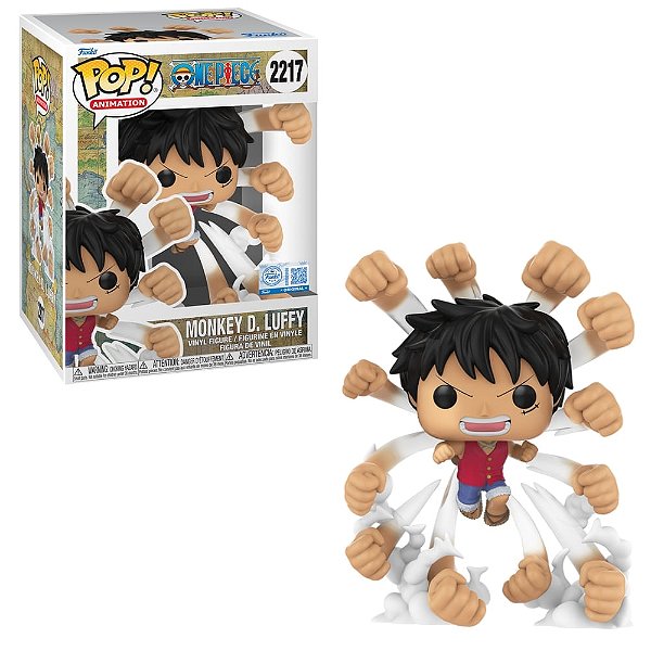 Boneco Funko Pop! Special Edition - One Piece - Monkey D. Luffy #2217 - Pronta Entrega