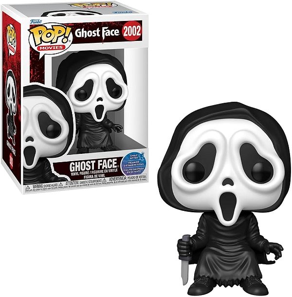 Boneco Funko Pop! Pânico - Ghostface (Sentado) #2002 - Pronta Entrega