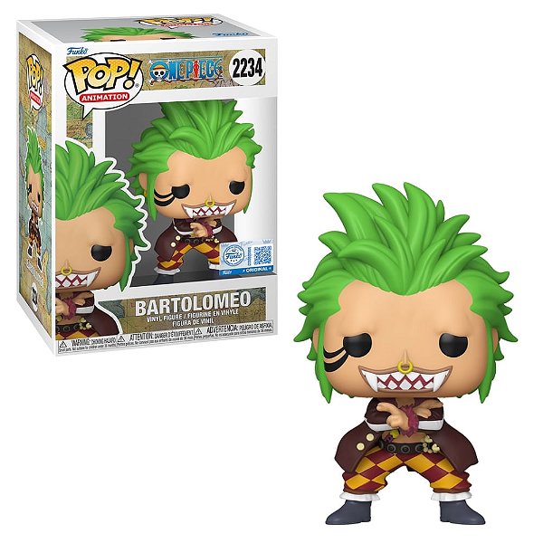 Boneco Funko Pop! Special Edition - One Piece - Bartolomeo #2234 - Pronta Entrega