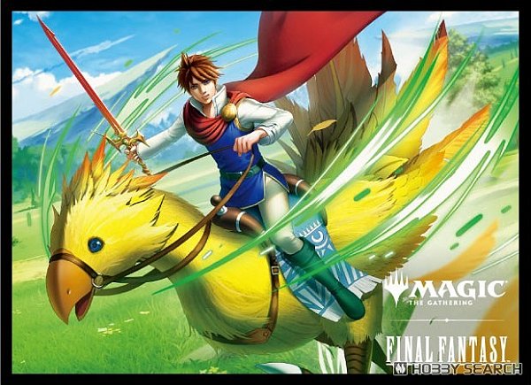 Official Card Sleeve Magic - Final Fantasy - Bartz and Boko - Pronta Entrega