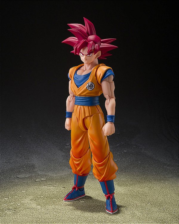 Dragon Ball Super - Son Goku SSJ God - S.H.Figuarts - God Aura (Bandai Spirits) - RESERVA