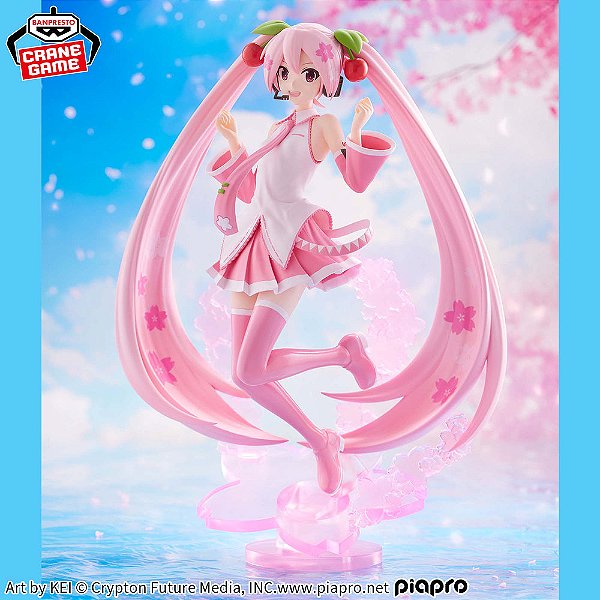 Piapro Characters - Hatsune Miku - Banpresto Evolve - Sakura (Bandai Spirits) - PRONTA ENTREGA