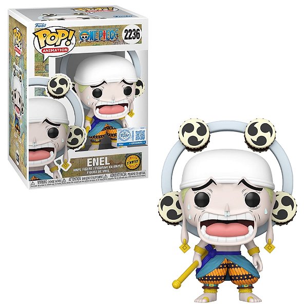 Boneco Funko Pop! Limited Chase Edition - One Piece - Enel #2236 - Pronta Entrega