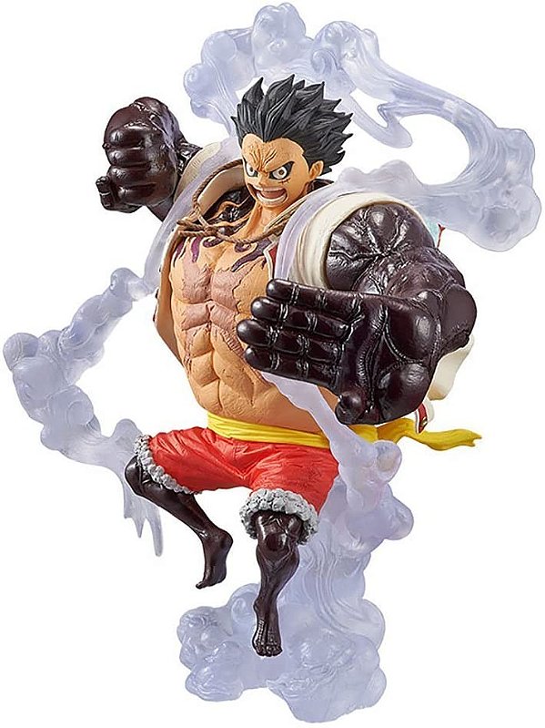 One Piece - Monkey D. Luffy - King of Artist - Gear Fourth, The Bound Man (Banpresto) - SEMI-NOVO