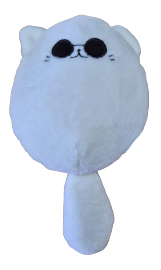 Pelúcia - Jujutsu Kaisen - Satoru Gojo Cat 20cm - Pronta Entrega