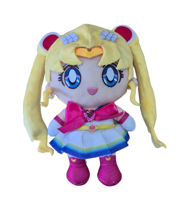 Pelúcia - Bishoujo Senshi Sailor Moon - Super Sailor Moon 18cm - Pronta Entrega