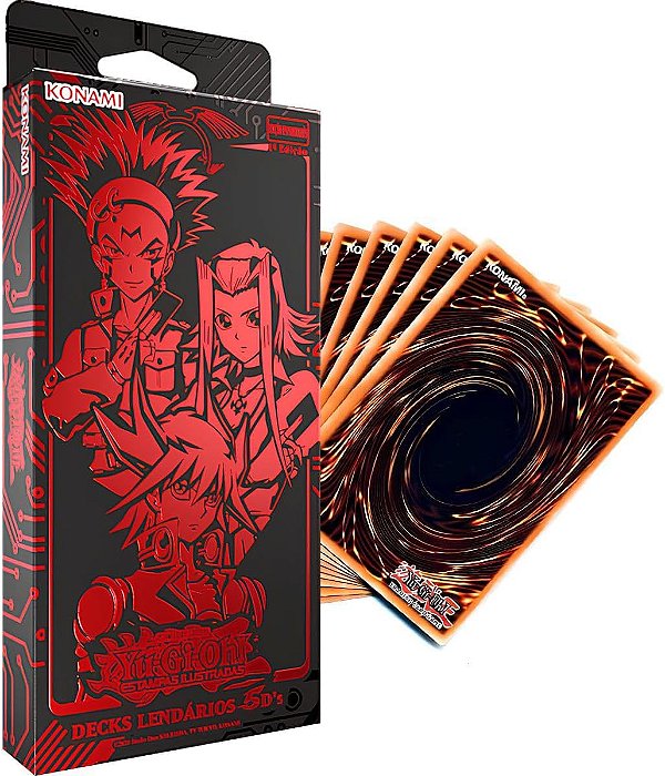 Yu-Gi-Oh! - Box Coleção Decks Lendários 5D's