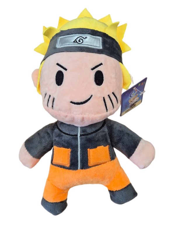 Pelúcia - Naruto Shippuden - Naruto Uzumaki - 24cm - Pronta Entrega