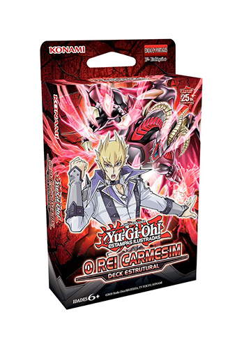 Yu-Gi-Oh! - Deck Estrutural - O Rei Carmesim