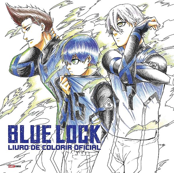 Blue Lock - Livro De Colorir - Panini - Lacrado - Novo