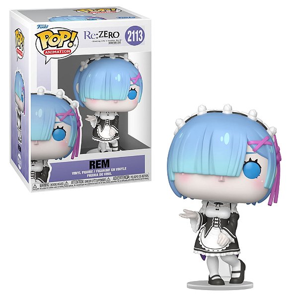 Boneco Funko Pop! Re:Zero - Rem #2113 - PRONTA ENTREGA