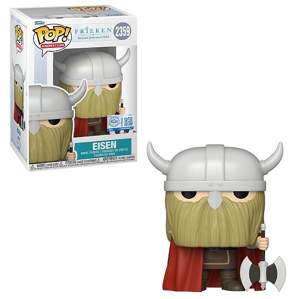 Boneco Funko Pop! Frieren: Beyond Journey's End - Eisen #2359 - PRONTA ENTREGA