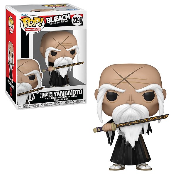 Boneco Funko Pop! Bleach - Genryusai Shigekuni Yamamoto #2396- PRONTA ENTREGA