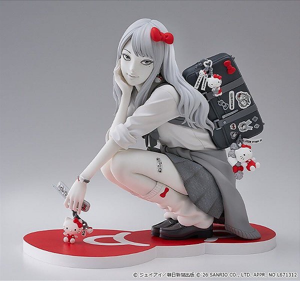 Sanrio Characters - Hello Kitty - Kawakami Tomie - Good Smile Collection - Junji Ito x Sanrio Characters - Gyaru (Good Smile Company) - PRÉ-VENDA