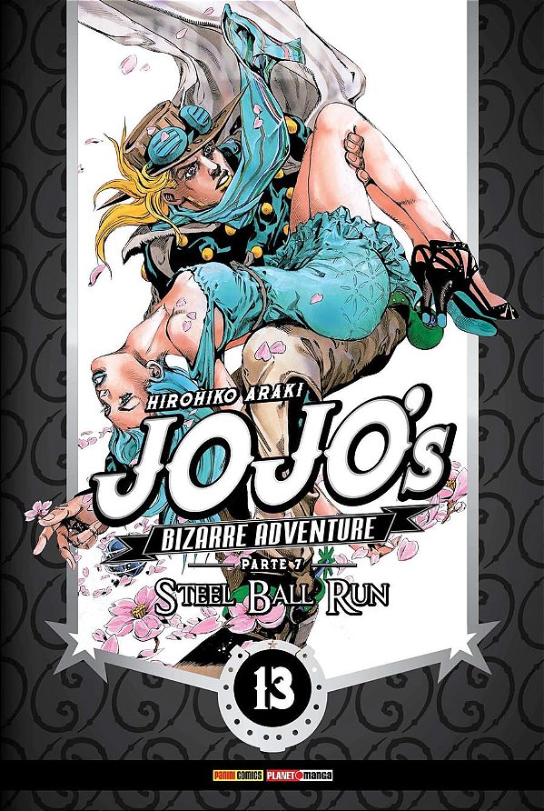 Jojo's Bizarre Adventure – Parte 7 – Steel Ball Run - Vol.13 - Panini - Lacrado - Novo
