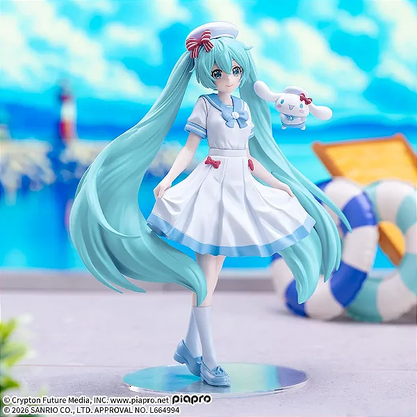 Cinnamoroll - Piapro Characters - Hatsune Miku - Hatsune Miku x Cinnamoroll - XStellar - Summer ver. (Sega Fave) - RESERVA