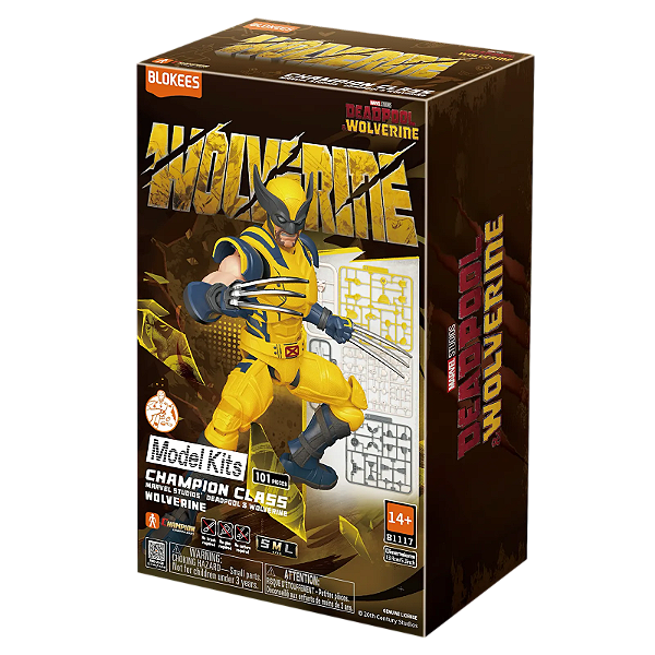Marvel Deadpool & Wolverine Champion Class Wolverine Model Kits - Blokees - PRONTA ENTREGA