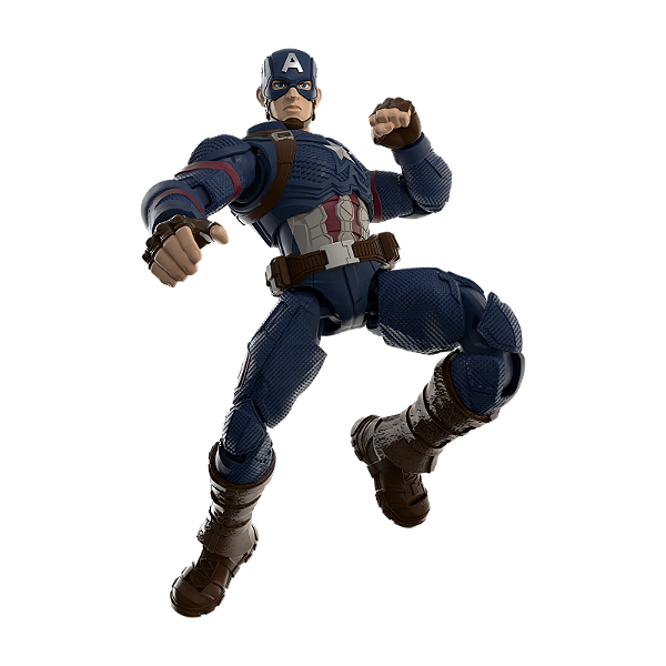 Marvel Infinity Saga Champion Class Captain America Model Kits - Blokees - PRONTA ENTREGA