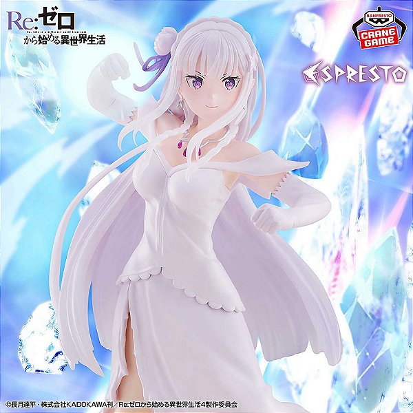 Re:Zero kara Hajimeru Isekai Seikatsu - Emilia - Espresto - Espresto -Excite Motions- (Bandai Spirits) - RESERVA