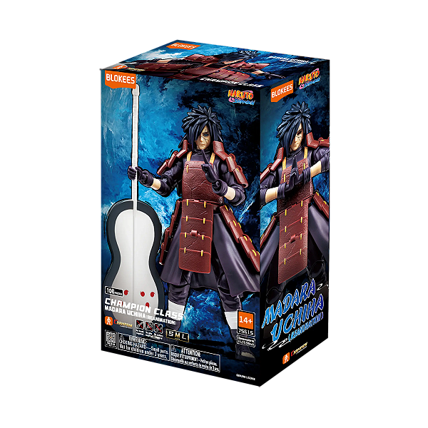 NARUTO Champion Class Madara Uchiha (Reanimation) - Blokees - PRONTA ENTREGA