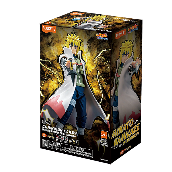 NARUTO Champion Class Minato Namikaze (Reanimation) Blokees - PRONTA ENTREGA