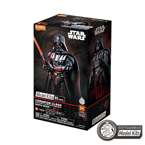 Star Wars: The Empire Strikes Back Champion Class Darth Vader Model Kits - Blokees - PRONTA ENTREGA