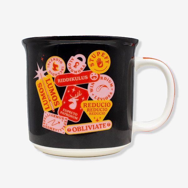 Caneca Tom Hogwarts - Hogwarts - Harry Potter - 350ml - Zonacriativa - Pronta Entrega
