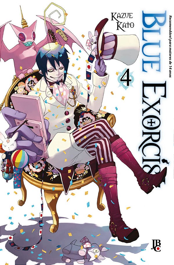 Blue Exorcist - Vol. 04 - JBC - Lacrado - Novo
