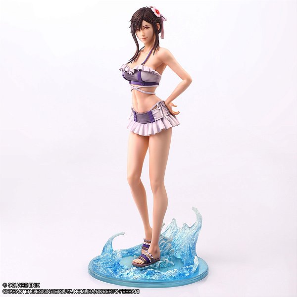 Final Fantasy VII Rebirth - Tifa Lockhart - Static Arts - Swimsuit Ver. (Square Enix) - PRÉ-VENDA
