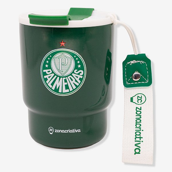 Copo Térmico To Go Palmeiras - 400ml - Zonacriativa - Pronta Entrega