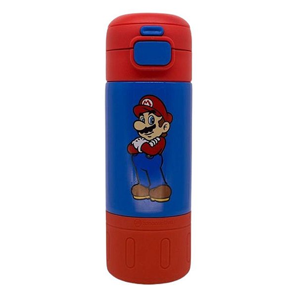 Garrafa 450ml Capsule Super Mario - Zonacriativa - Pronta Entrega